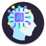 ai image generator & chat android application logo